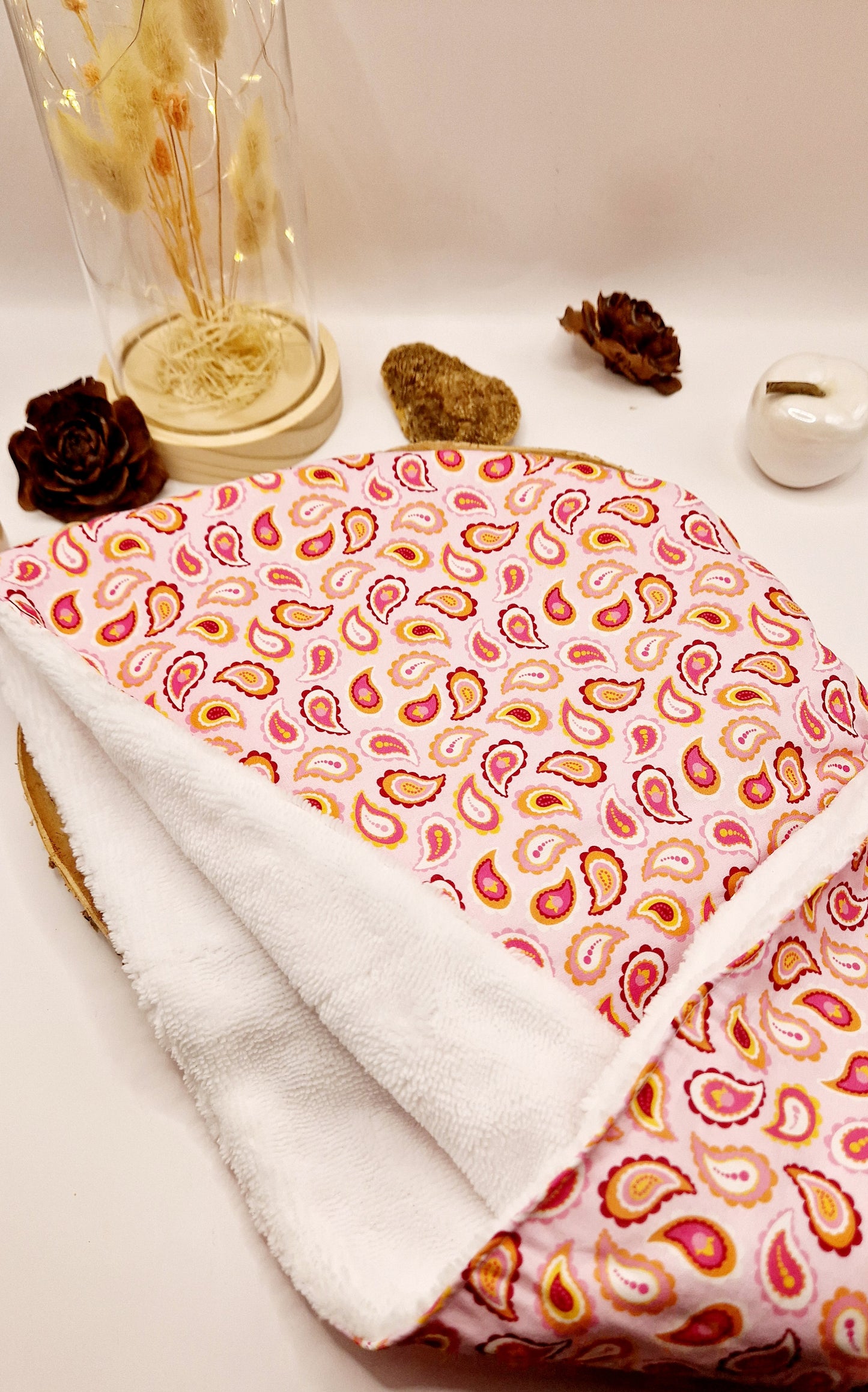 Serviette ruban cheveux