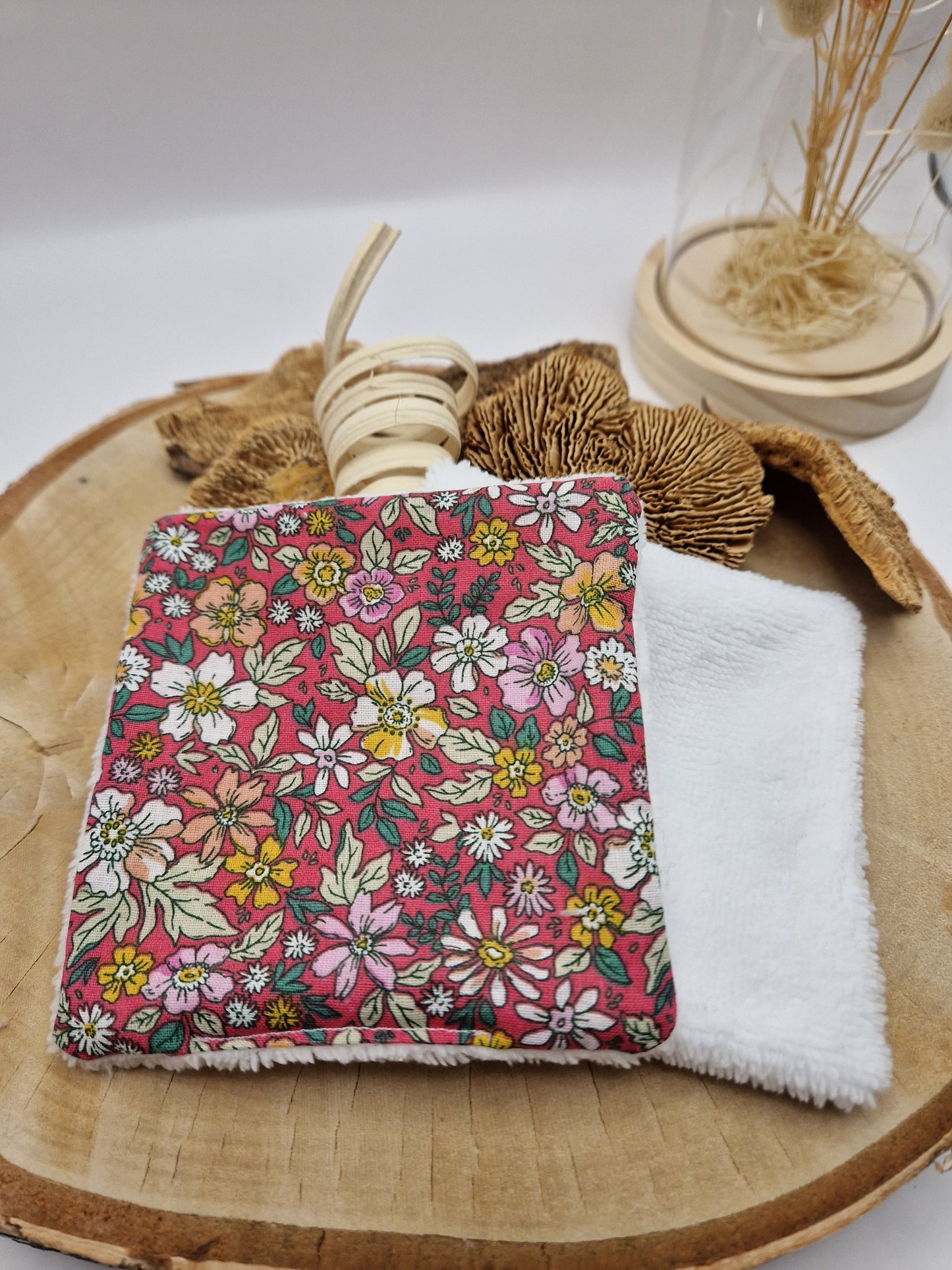 Lingettes coton lavable