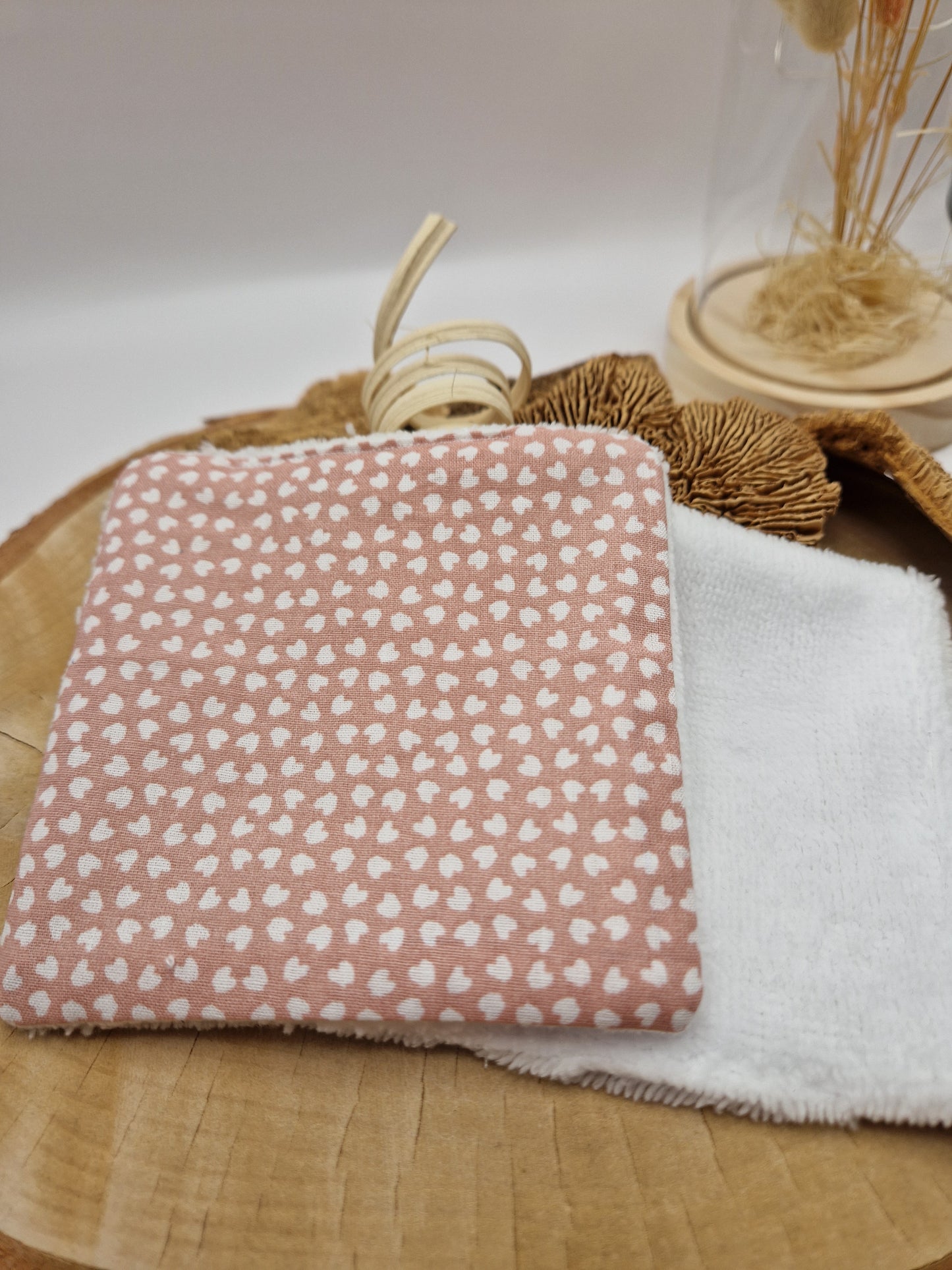 Lingettes coton lavable