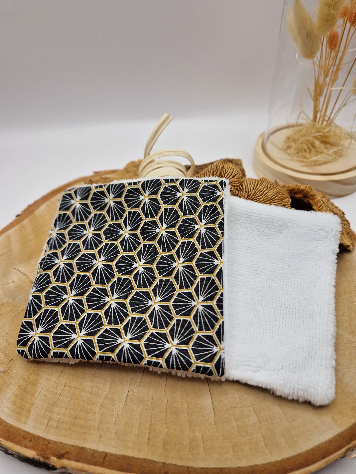 Lingettes coton lavable