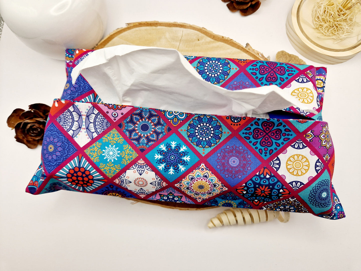 Housse boîte à mouchoirs