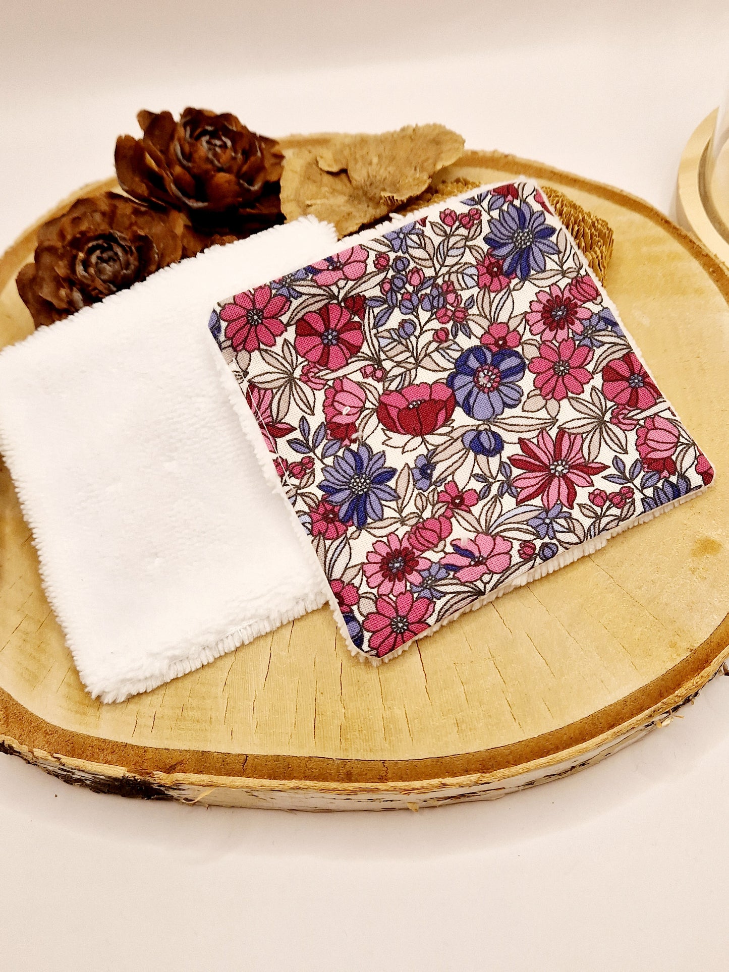 Lingettes coton lavable