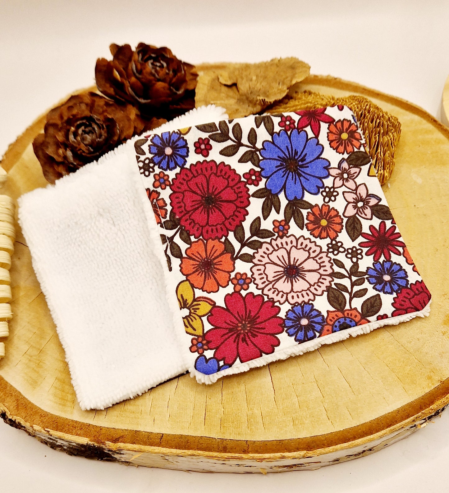 Lingettes coton lavable