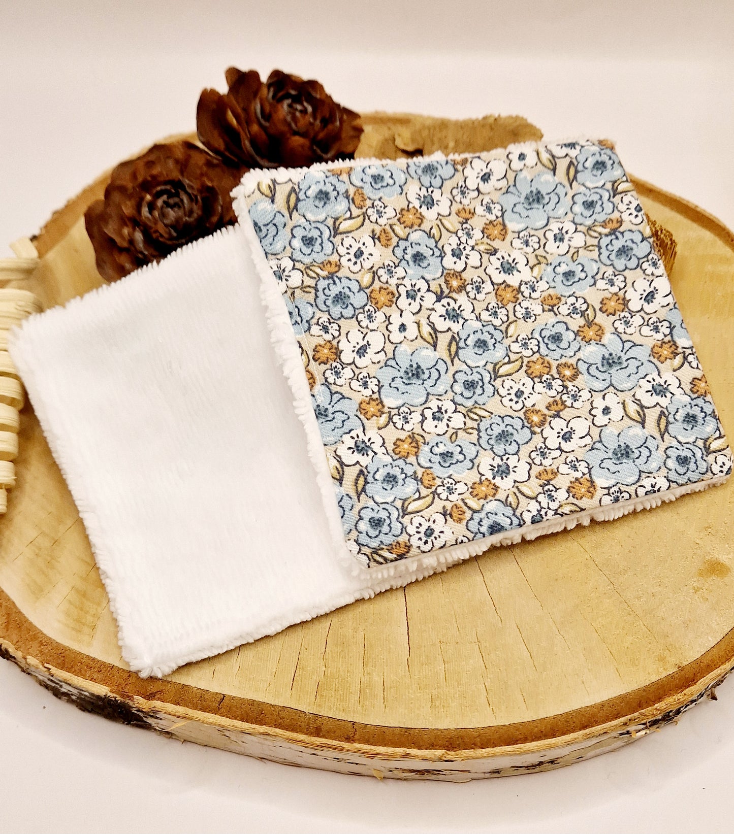 Lingettes coton lavable