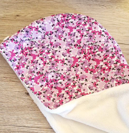 Serviette ruban cheveux